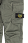 Stone Island Junior Trousers with logo