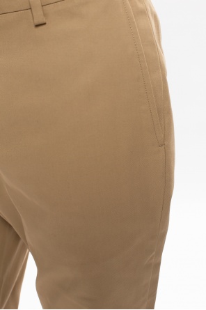 Burberry Cotton chino trousers