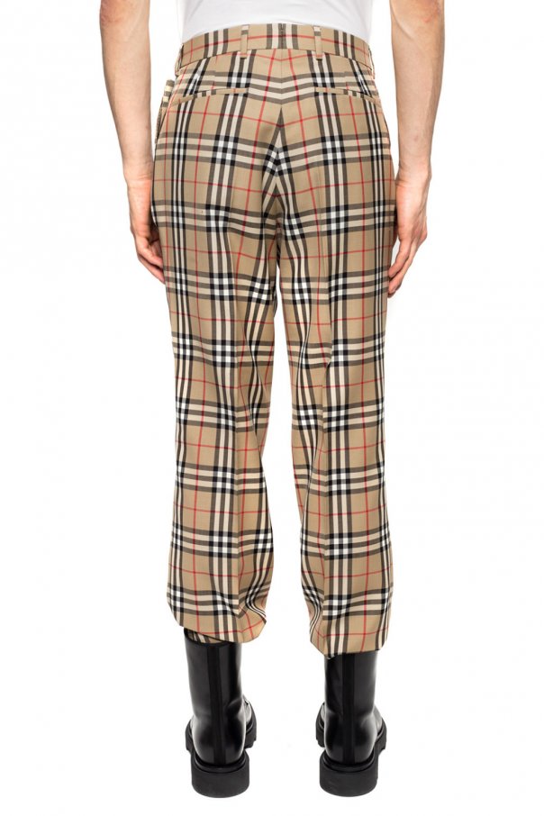Multicolour Checked trousers Burberry - Vitkac TW