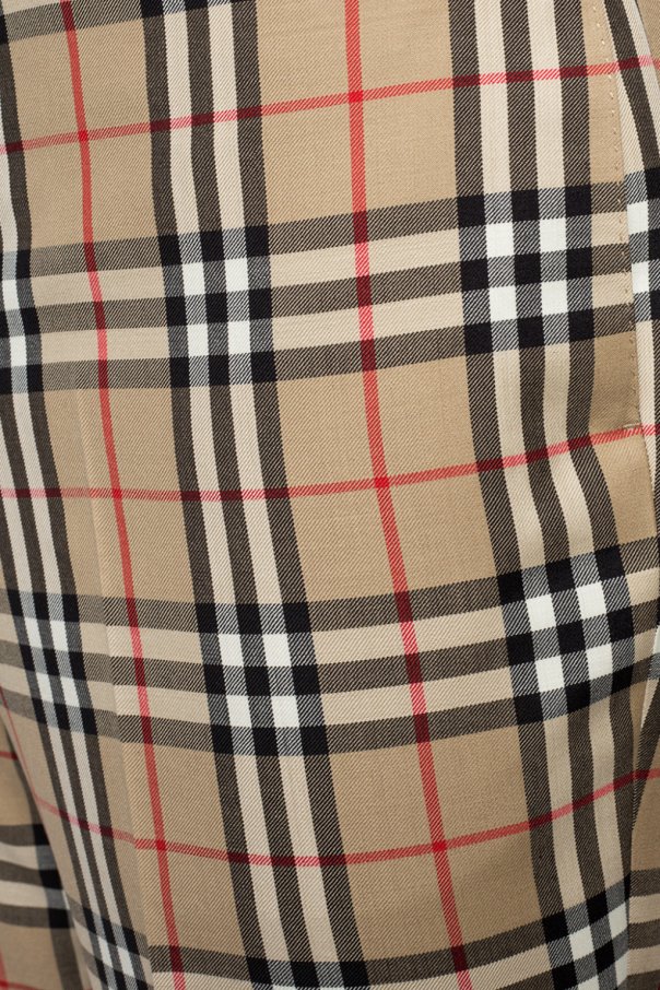 Multicolour Checked trousers Burberry - Vitkac TW