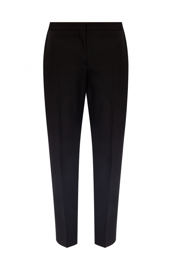 Burberry Wool pleat-front trousers