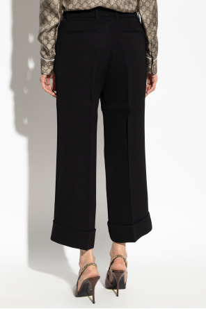Gucci Pantalones con pliegues