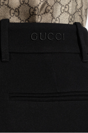 Gucci Pantalones con pliegues