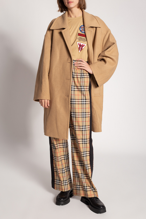 Burberry Trousers with side stripes