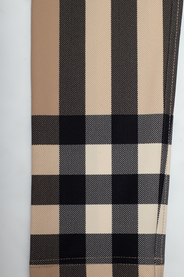 Burberry About Kids Checked leggings