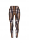 burberry Checked leggings