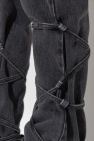 Alexander McQueen GREY Jeans with laces