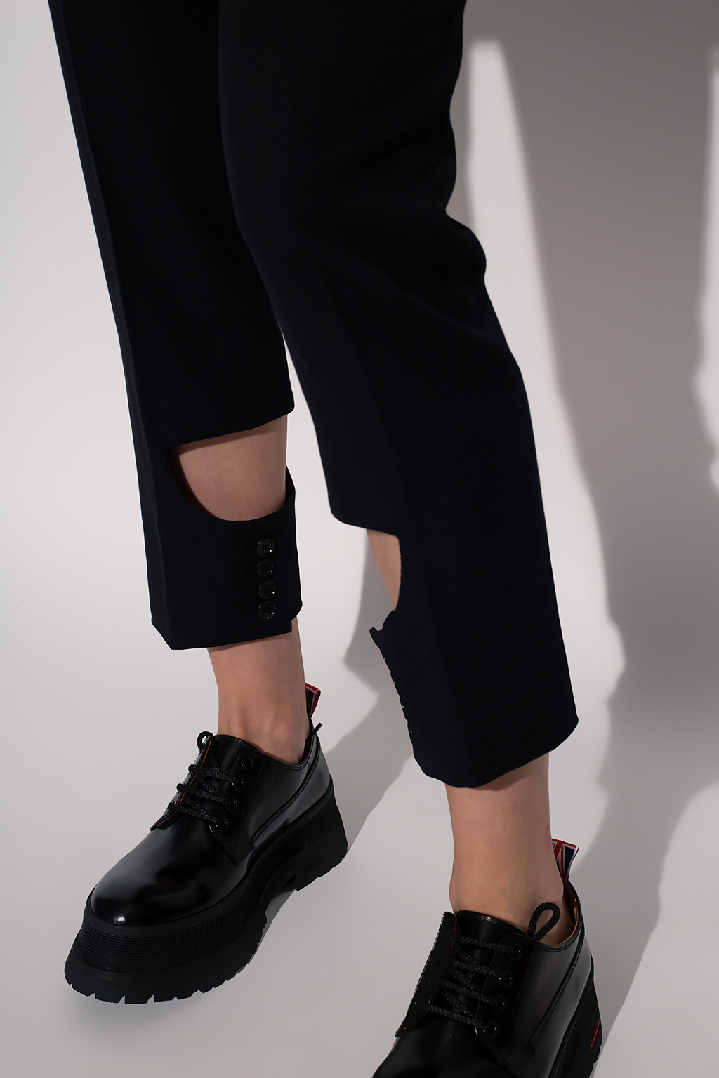 Burberry Pleat-front Gar trousers