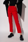 Burberry Pleat-front Strawberry trousers