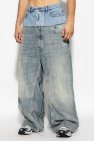 Balenciaga BLUE Jeans with vintage effect