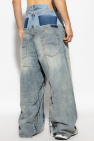 Balenciaga BLUE Jeans with vintage effect