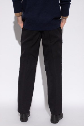 Burberry Wool trousers with pockets