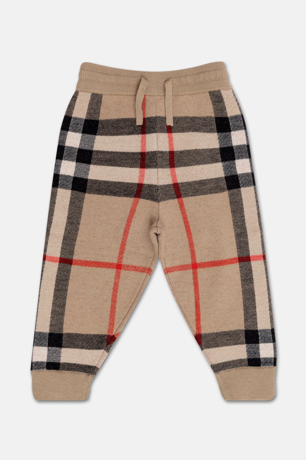 Burberry Kids Checked Boobtube trousers