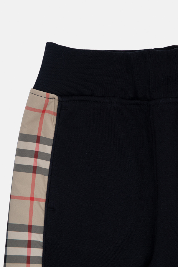 Burberry lawsuit Kids ‘Nolen’ patterned sweatpants