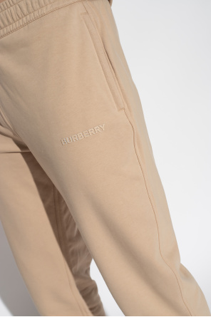 burberry intarsia ‘Milo’ sweatpants