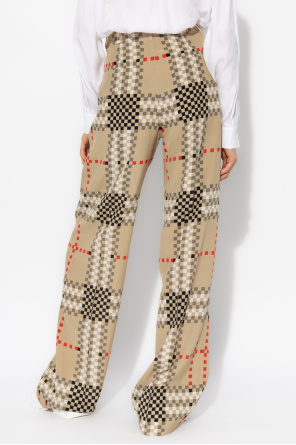 Burberry Silk organic-cotton trousers