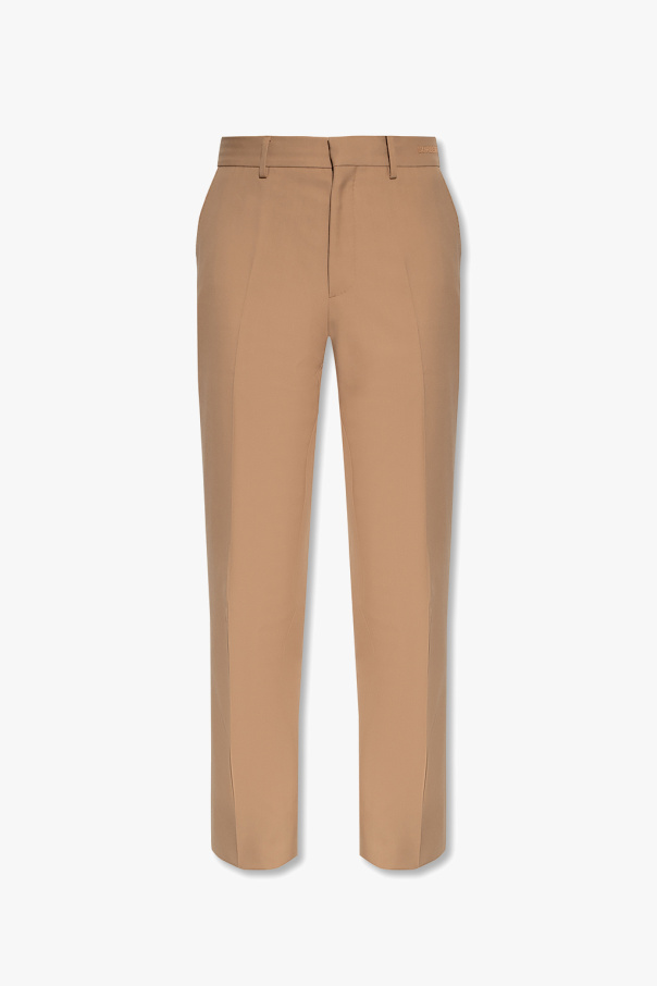 Burberry ‘Clarence’ wool pleat-front trousers