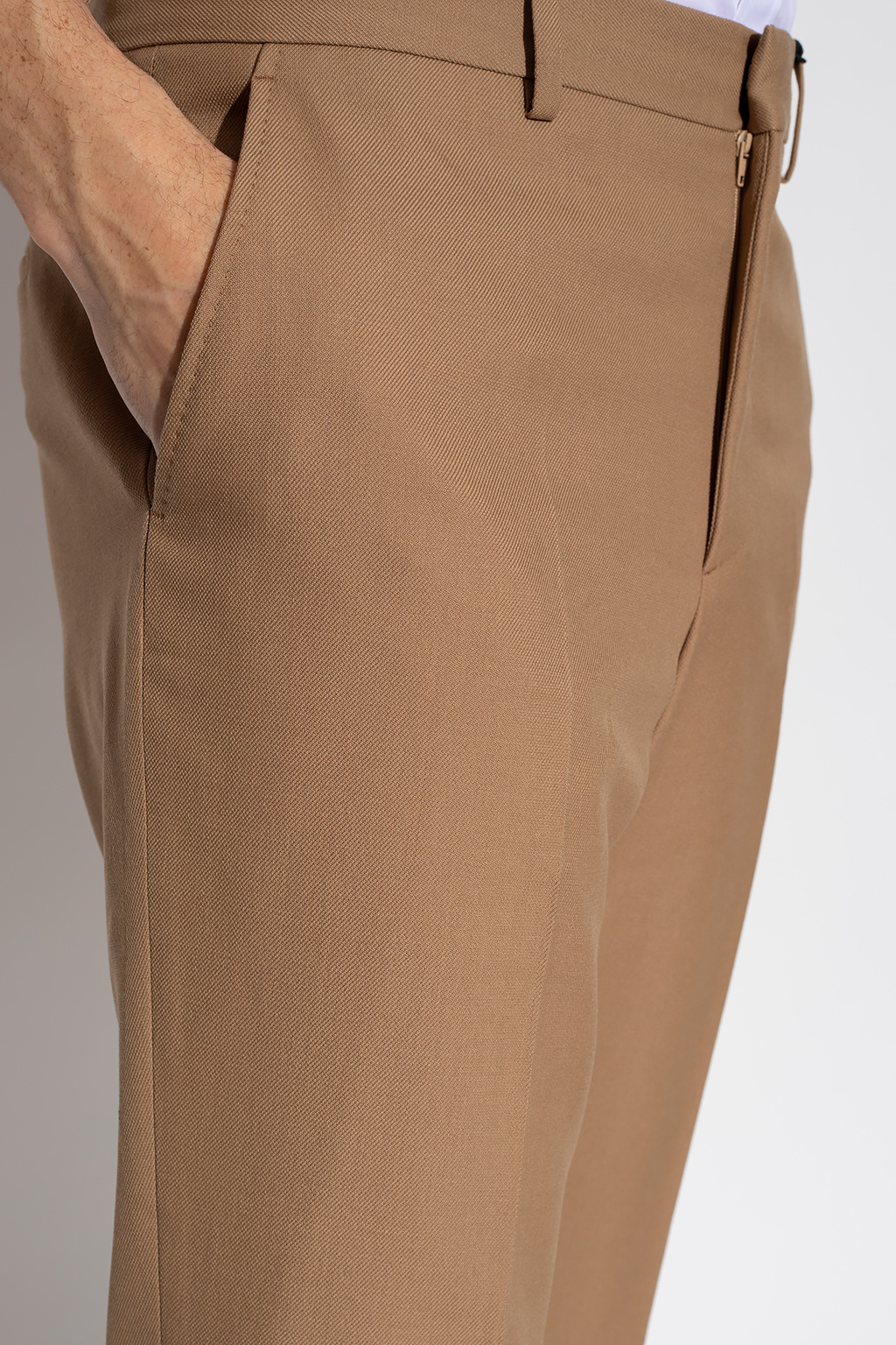 Burberry ‘Clarence’ wool pleat-front trousers