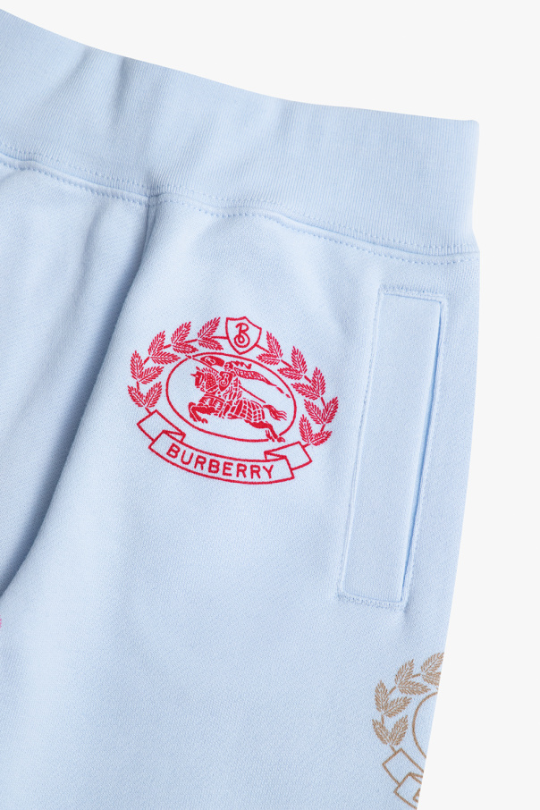 burberry tanana Kids Sweatpants with logo