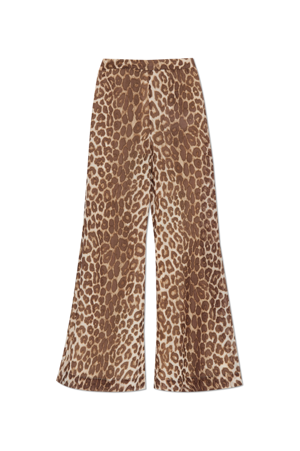 Zimmermann Animal Print Pants