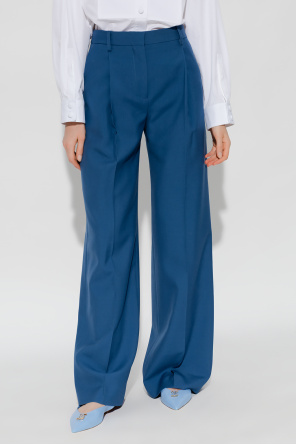 Burberry ‘Anny’ pleat-front organic trousers