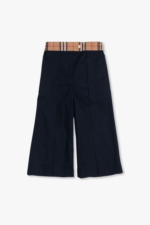 Trousers with pockets od Burberry Kids