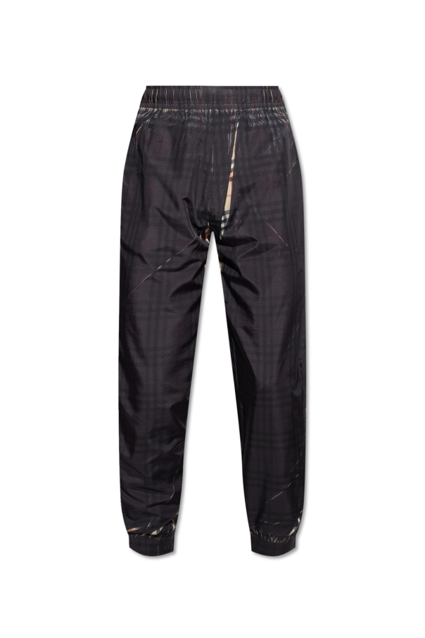 Burberry Checked trousers