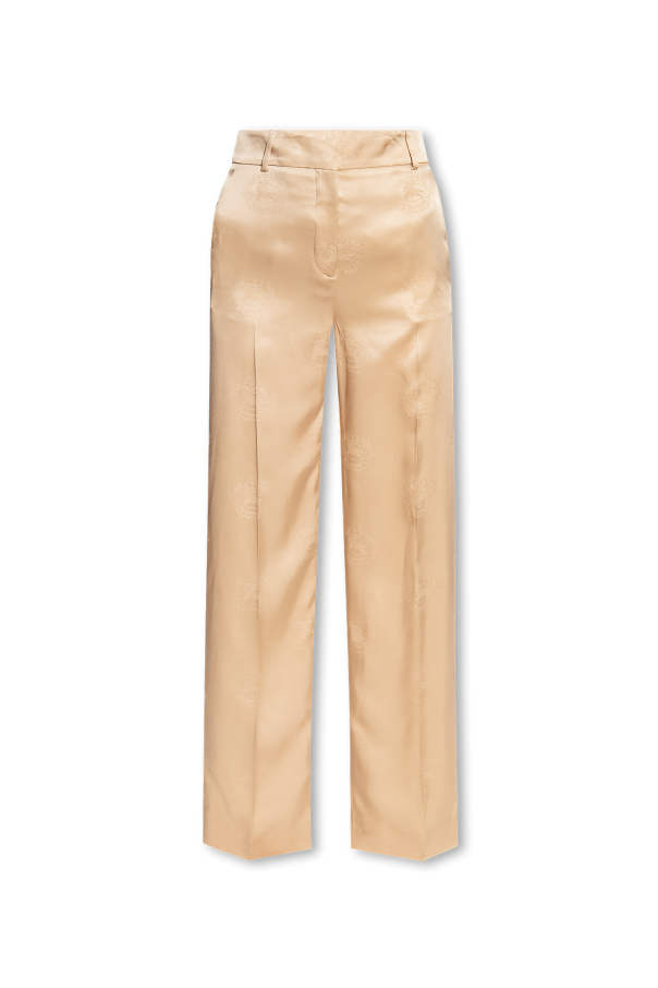 ‘Jane’ pleat-front trousers od Burberry