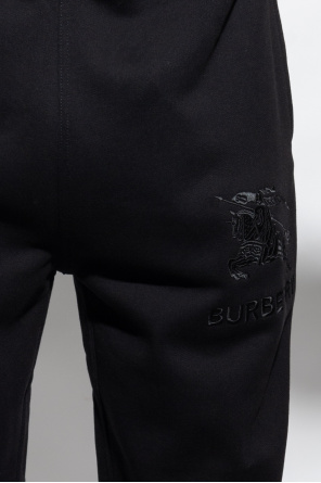 Burberry Spodnie dresowe z logo ‘Tywall’