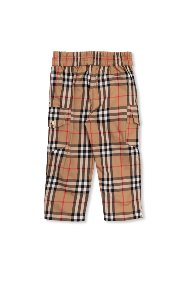 Burberry Kids Spodnie ‘Gordon’ typu ‘cargo’
