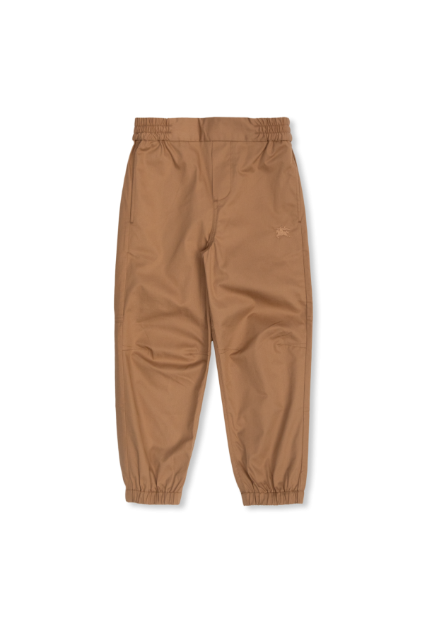 Cotton trousers od Burberry Kids