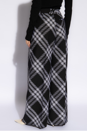 Burberry Wool bag trousers