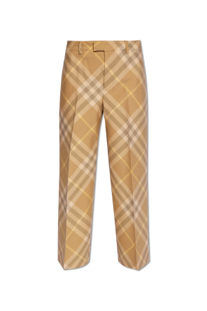 Burberry contrast-stripe grain de Poudre-wool track pants