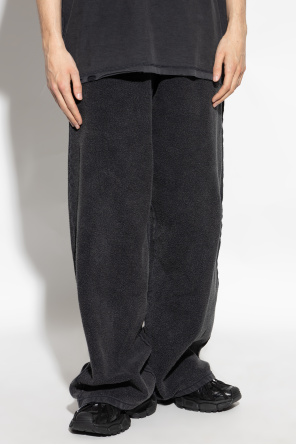 Balenciaga Spodnie dresowe z efektem `vintage`