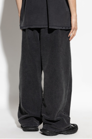 Balenciaga Spodnie dresowe z efektem `vintage`