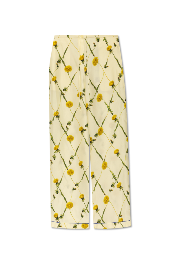 Burberry Spodnie w stylu piżamowym