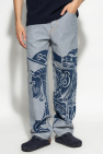 Burberry BLUE Jeans with the Burberry logo