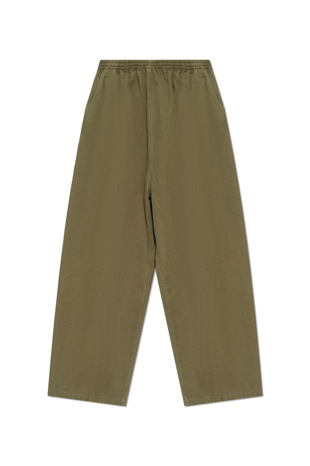 Balenciaga Loose-fitting cotton trousers