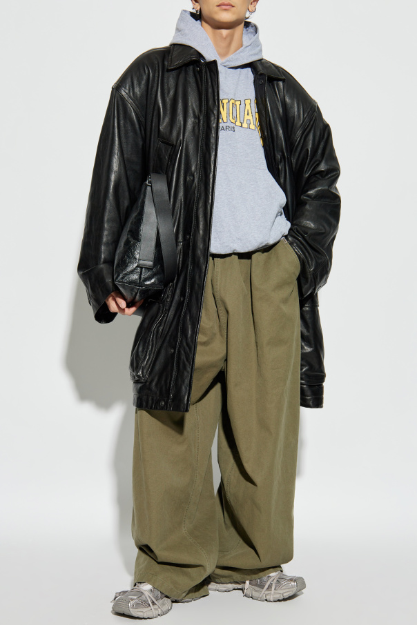 Balenciaga Loose-fitting cotton trousers