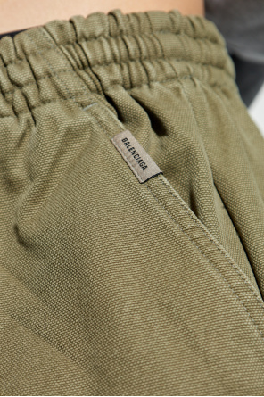 Balenciaga Loose-fitting cotton trousers