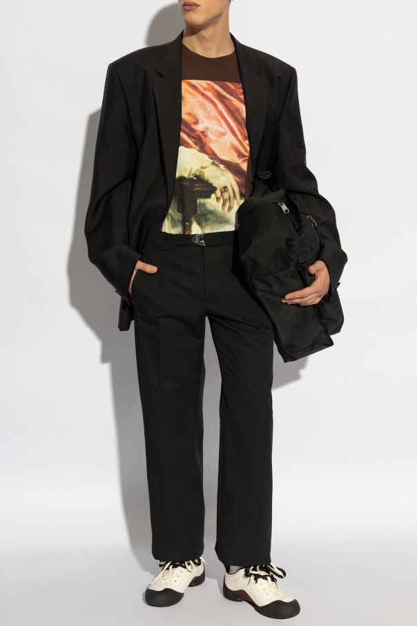 Alexander McQueen Trousers with pockets