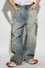 Balenciaga BLUE Jeans with vintage effect