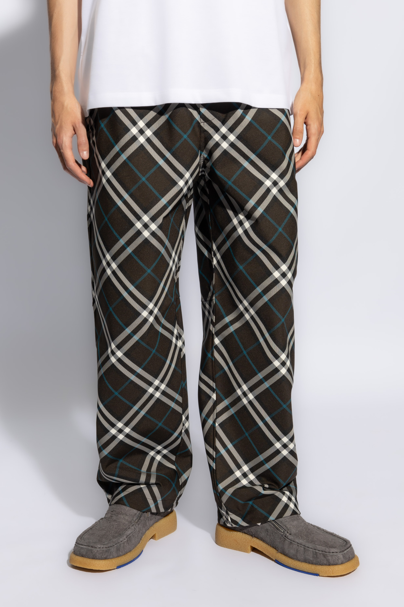 Burberry Checkered Trousers