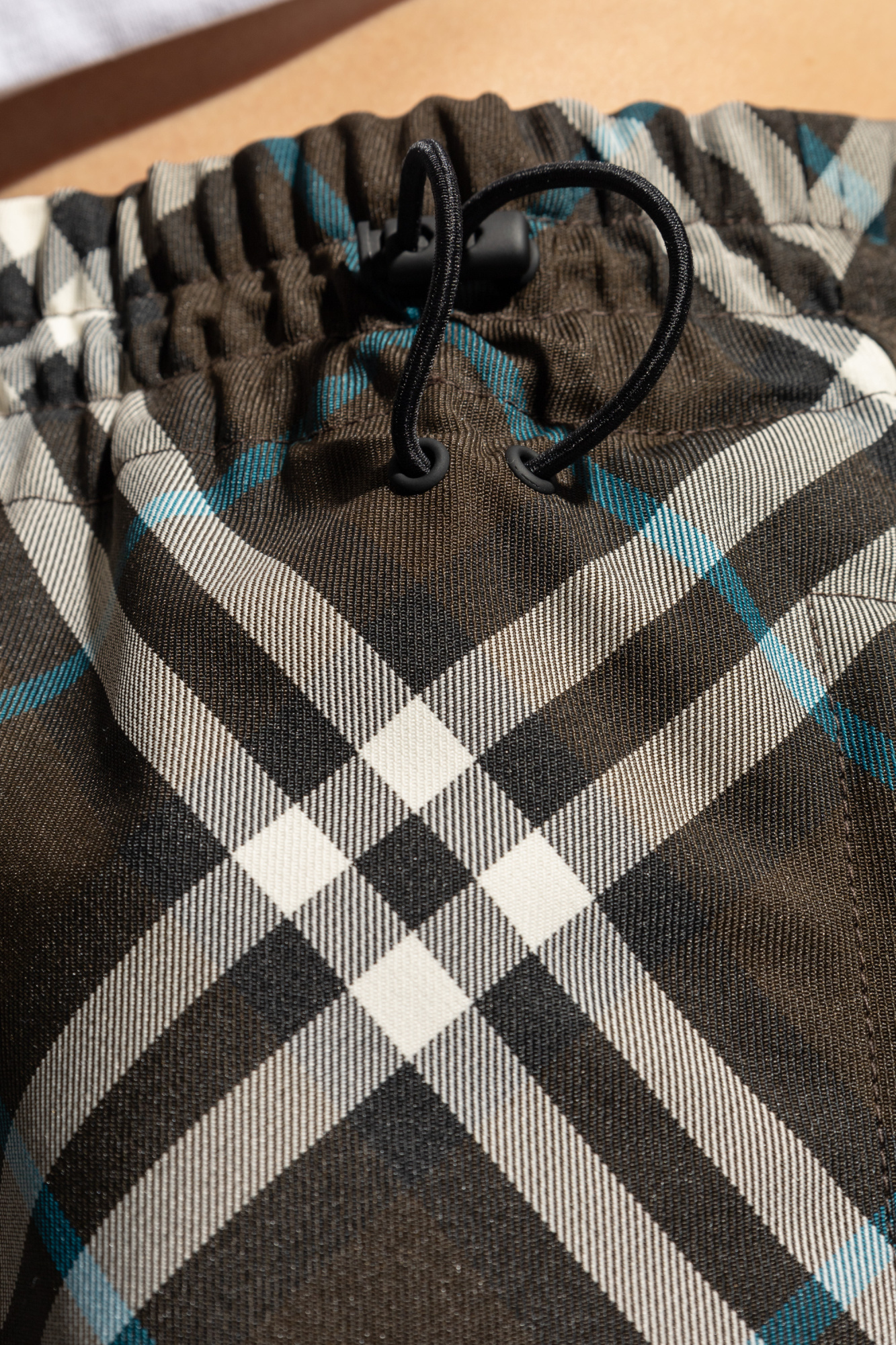 Burberry Checkered Trousers