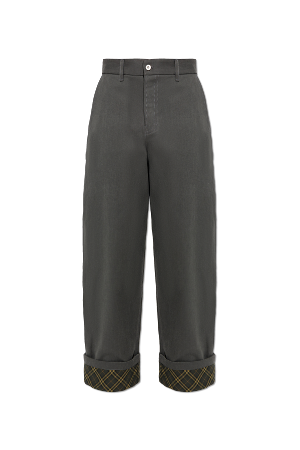 Burberry Trousers with logo