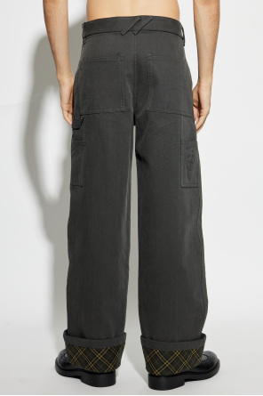 Burberry Trousers with logo