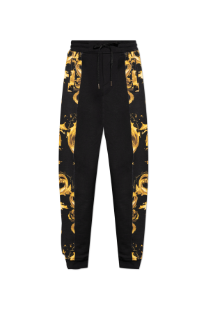Sweatpants with "barocco" print