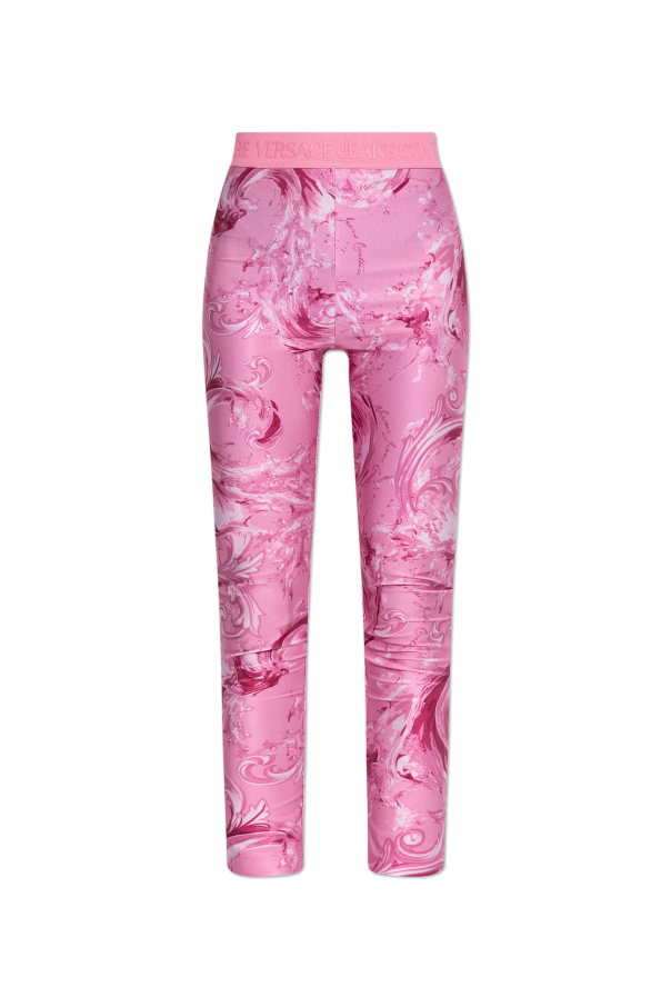 Leggings with 'barocco' pattern od Versace Jeans Couture