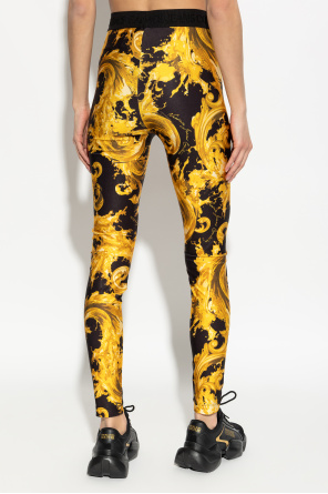 Versace Jeans Couture Leggings con estampado "barocco"