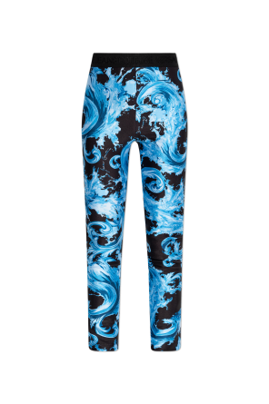Leggings with 'barocco' pattern